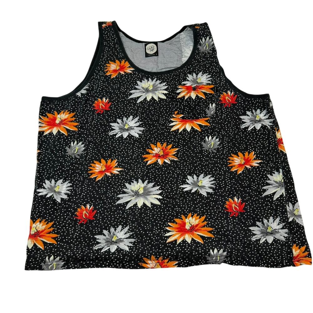 Rip Curl Surf Craft Floral Tank Top Size L